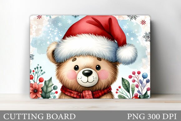 Christmas Bear Sublimation Art & Illustrations
