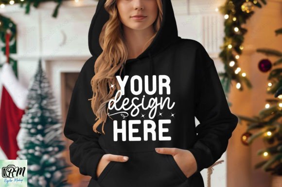 Christmas Gildan 18500 Hoodie Mockup 90 Review