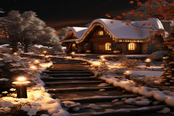 Christmas Town Background: A Crafter’s Review