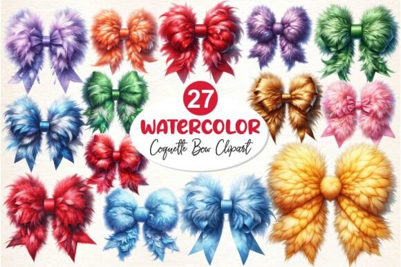 Coquette Bow Clipart & Christmas Illustrations Review