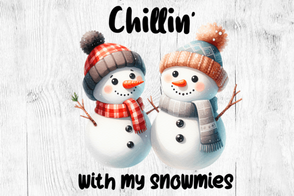Review: Chillin with My Snowmies Christmas Png Illustrations