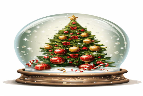 Review: Christmas Globe Background for Holiday Embroidery