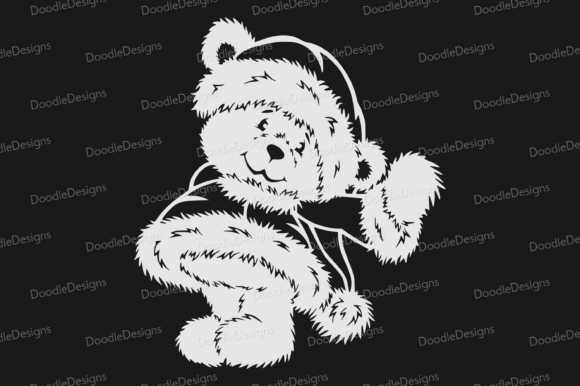 Review: Christmas Teddy Bear SVG File for Embroidery
