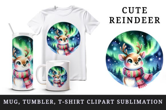 Reviewing Christmas Reindeer Tumbler Clipart for Crafts