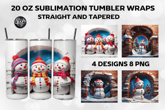 Reviewing the Christmas Snowman Tumbler Wrap